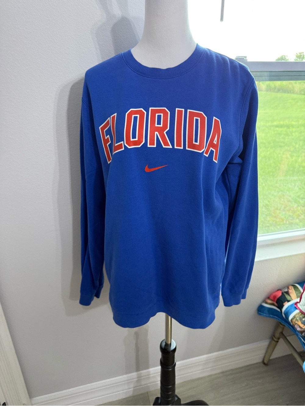 Nike Royal Blue 'Florida' Long-Sleeve Crewneck Sweatshirt